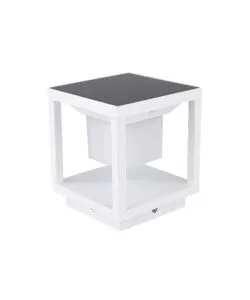 LAMPADA LED SOLARE DA TERRA DA ESTERNO VTAC BIANCO 3000K