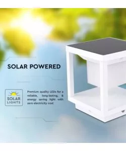 LAMPADA LED SOLARE DA TERRA DA ESTERNO VTAC BIANCO 3000K