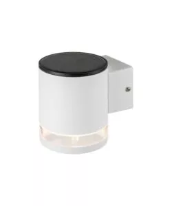 APPLIQUE LED DA ESTERNO VTAC BIANCO CILINDRICO 3000K