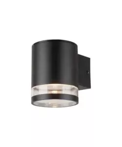 APPLIQUE LED DA ESTERNO VTAC NERO CON SENSORE DI MOVIMENTO 3000K