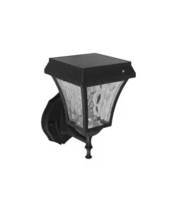 APPLIQUE LED SOLARE A MURO DA ESTERNO VTAC NERO 3000+4000+6000K