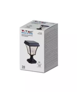 LAMPADA LED DA TAVOLO VTAC NERO 3000+4000+6000K