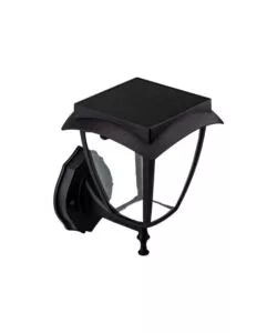 APPLIQUE LED SOLARE VTAC NERO 3000+6000K