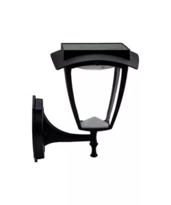 APPLIQUE LED SOLARE VTAC NERO 3000+6000K