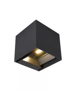 APPLIQUE LED SOLARE DA ESTERNO VTAC NERO 3000K