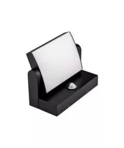 APPLIQUE LED SOLARE DA ESTERNO RETTANGOLARE VTAC NERO 4000K