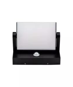 APPLIQUE LED SOLARE DA ESTERNO RETTANGOLARE VTAC NERO 4000K