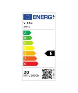 APPLIQUE QUADRATA LED SOLARE DA ESTERNO VTAC BIANCO 3000K