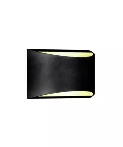 APPLIQUE LED DA ESTERNO A DOPPIO FASCIO LUMINOSO VTAC "BRIDGELUX" NERO 4000K