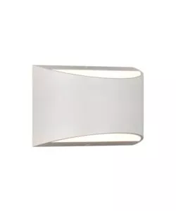 APPLIQUE LED DA ESTERNO A DOPPIO FASCIO LUMINOSO VTAC "BRIDGELUX" BIANCO 4000K