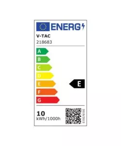 APPLIQUE LED DA ESTERNO A DOPPIO FASCIO LUMINOSO VTAC "BRIDGELUX" BIANCO 4000K