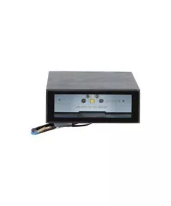 APPLIQUE LED DA ESTERNO RETTANGOLARE VERTICALE A DOPPIO FASCIO LUMINOSO VTAC NERO 3000K