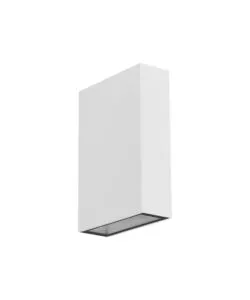 APPLIQUE LED DA ESTERNO RETTANGOLARE VERTICALE A DOPPIO FASCIO LUMINOSO VTAC BIANCO 3000K