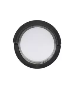 APPLIQUE LED DA ESTERNO ROTONDA SEMICOPERTA VTAC NERO 4000K 12W