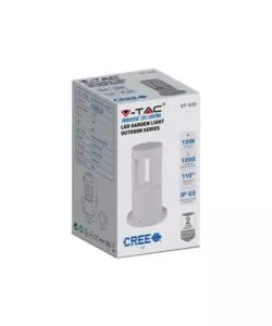 LAMPADA LED DA TERRA DA ESTERNO VTAC BIANCO 6400K