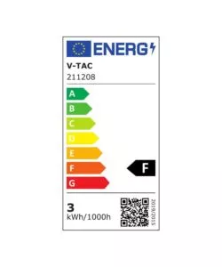 FARETTO LED SEGNAPASSO AD INCASSO DA ESTERNO ROTONDO VTAC BIANCO 4000K