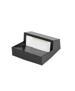 FARETTO LED SEGNAPASSO A PLAFONE DA ESTERNO QUADRATO VTAC NERO 3000K