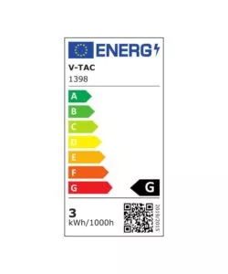 FARETTO LED SEGNAPASSO A PLAFONE DA ESTERNO QUADRATO VTAC NERO 3000K