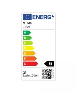 FARETTO LED SEGNAPASSO A PLAFONE DA ESTERNO QUADRATO VTAC NERO 4000K