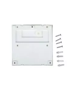 FARETTO LED SEGNAPASSO A PLAFONE DA ESTERNO QUADRATO VTAC BIANCO 4000K