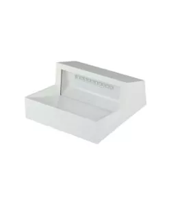 FARETTO LED SEGNAPASSO A PLAFONE DA ESTERNO QUADRATO VTAC BIANCO 4000K