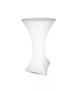 TAVOLO DA ESTERNO LED RGB VTAC CON TELECOMANDO BIANCO 60X60X110 CM