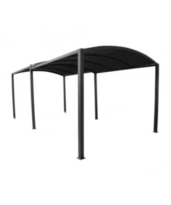 PERGOLA ALLUNGABILE ELICA GARDEN "TUCSON" IN METALLO ANTRACITE 300/600X300X230 CM