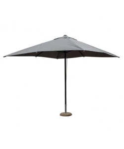 OMBRELLONE DA GIARDINO ELICA GARDEN "BRIAN" IN ALLUMINIO E POLIESTERE GRIGIO 300X300X265 CM