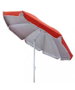 OMBRELLONE DA SPIAGGIA ROTONDO ELICA GARDEN CON PROTEZIONE UV IN ACCIAIO E NYLON COLORI ASSORTITI 180X180 CM