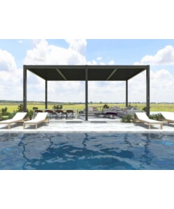 PERGOLA BIOCLIMATICA ELICA GARDEN ANTRACITE 5,8X3X2,5 M