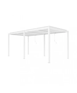 PERGOLA BIOCLIMATICA ELICA GARDEN BIANCO 5,8X3X2,5 MT