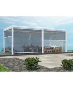 PERGOLA BIOCLIMATICA ELICA GARDEN BIANCO 7,8X4X2,5 M