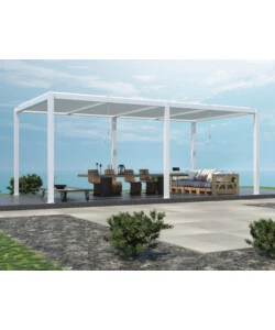 PERGOLA BIOCLIMATICA ELICA GARDEN BIANCO 7,8X4X2,5 M