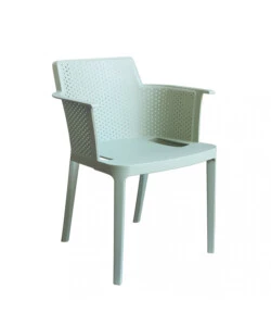 SEDIA DA ESTERNO IMPILABILE ELICA GARDEN "CATHY" IN POLIPROPILENE VERDE MENTA 60X58X76,5 CM