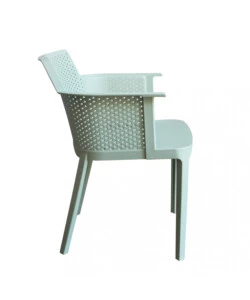 SEDIA DA ESTERNO IMPILABILE ELICA GARDEN "CATHY" IN POLIPROPILENE VERDE MENTA 60X58X76,5 CM