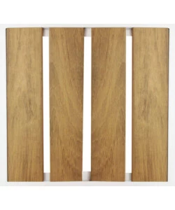 SEDIA DA ESTERNO ELICA GARDEN "CAYMAN" IN ALLUMINIO E POLYWOOD BIANCO 54X54X84 CM