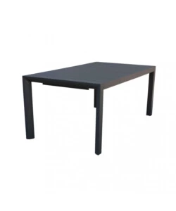 TAVOLO DA GIARDINO ALLUNGABILE ELICA GARDEN "HOUSTON" IN ALLUMINIO ANTRACITE 160/240X100X75 CM