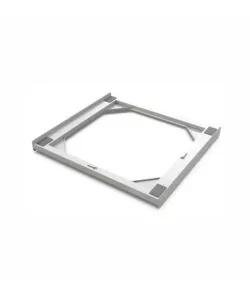 KIT DI SOVRAPPOSIZIONE UNIVERSALE PER LAVATRICE E ASCIUGATRICE "TORRE UP" BIANCO 61,2X6X56,2 CM