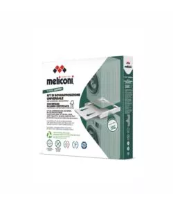 KIT DI SOVRAPPOSIZIONE UNIVERSALE PER LAVATRICE E ASCIUGATRICE "TORRE GREEN" BIANCO 59,4X8,4X63,4 CM