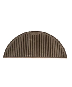 PIASTRA LISCIA A MEZZALUNA PER BARBECUE KAMADO BONO "GRANDE" IN GHISA 55X30X5 CM
