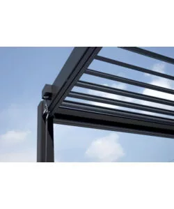 PERGOLA SOLARIA "TEXAS" IN ALLUMINIO ANTRACITE 3X4 MT