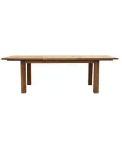 TAVOLO DA ESTERNO ALLUNGABILE SOLARIA "SUMATRA" IN TEAK RICICLATO 180/250X100X77 CM
