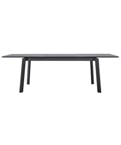 TAVOLO DA ESTERNO ALLUNGABILE SOLARIA "SAN DONATO" IN ALLUMINIO ANTRACITE 160/240X102X75 CM