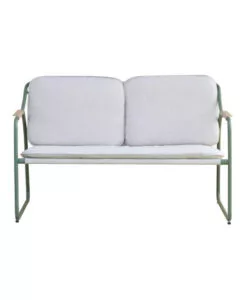 SET DA GIARDINO SOLARIA "TINOS" IN FERRO VERDE 4 SEDUTE E 1 TAVOLINO