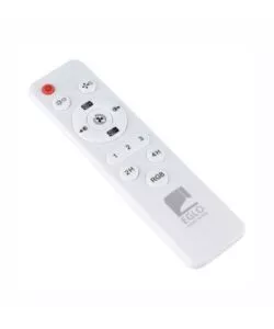 VENTILATORE DA SOFFITTO EGLO "SAYULITA 1" BIANCO CON LED RBG INCLUSO Ø46 CM