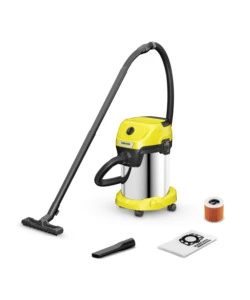 ASPIRATORE SOLIDI LIQUIDI ELETTRICO KARCHER "WD3"  1000W 19LT 45L/S