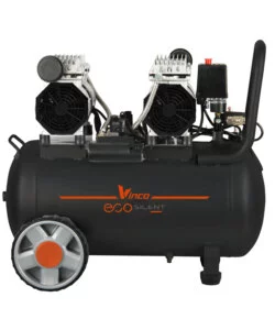 COMPRESSORE ARIA SILENZIATO VINCO 50L 2HP