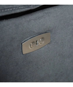 DIVANO 3 POSTI BELLAHOME "ANNIKA" CON 2 RECLINER MOTORIZZATI GRIGIO CANNA DI FUCILE 198X93X101 CM