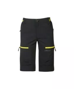 PANTALONE DA LAVORO CORTO U-POWER "ARES" BLACK CARBON TAGLIA 2XL