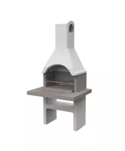 BARBECUE A LEGNA O CARBONELLA SAROM "ADIGE" 103X80X212 CM